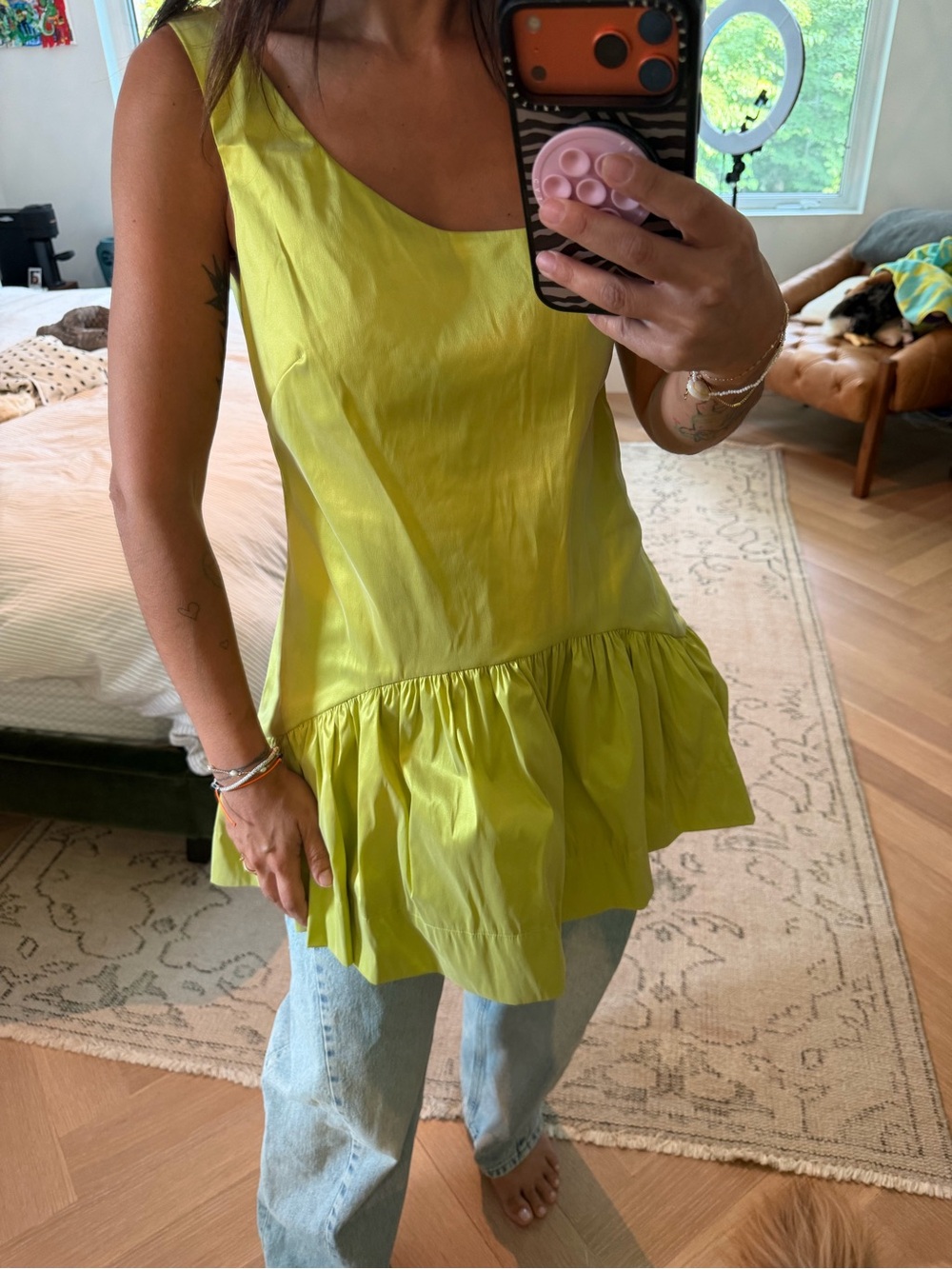 SIMONE ROCHA
Taffeta peplum